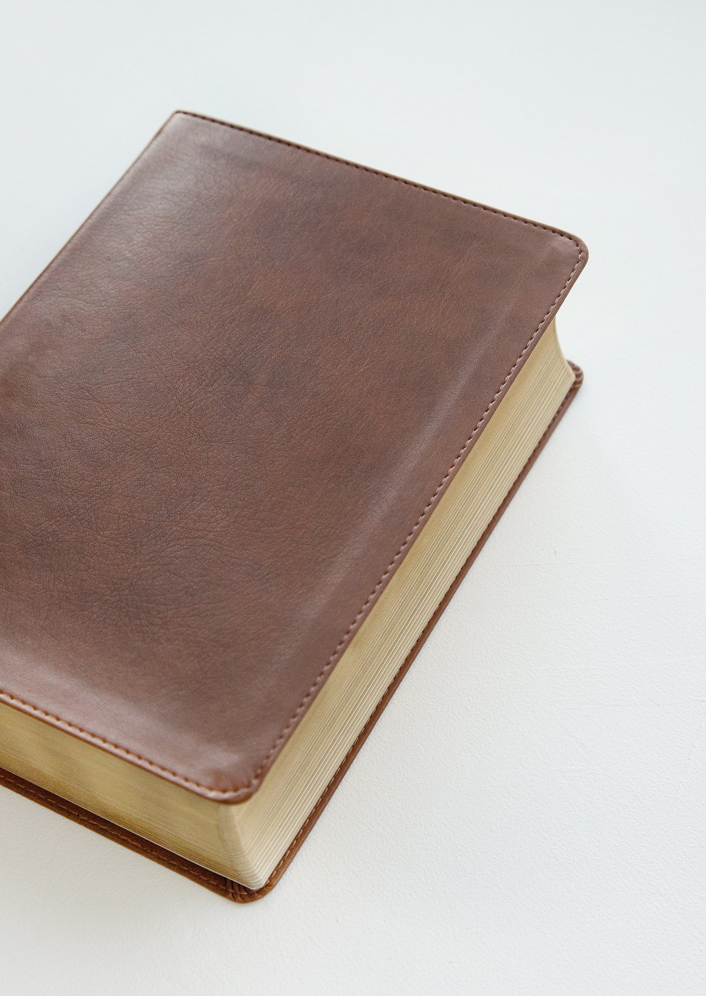 He Reads Truth Bible, Saddle LeatherTouch - Image 3