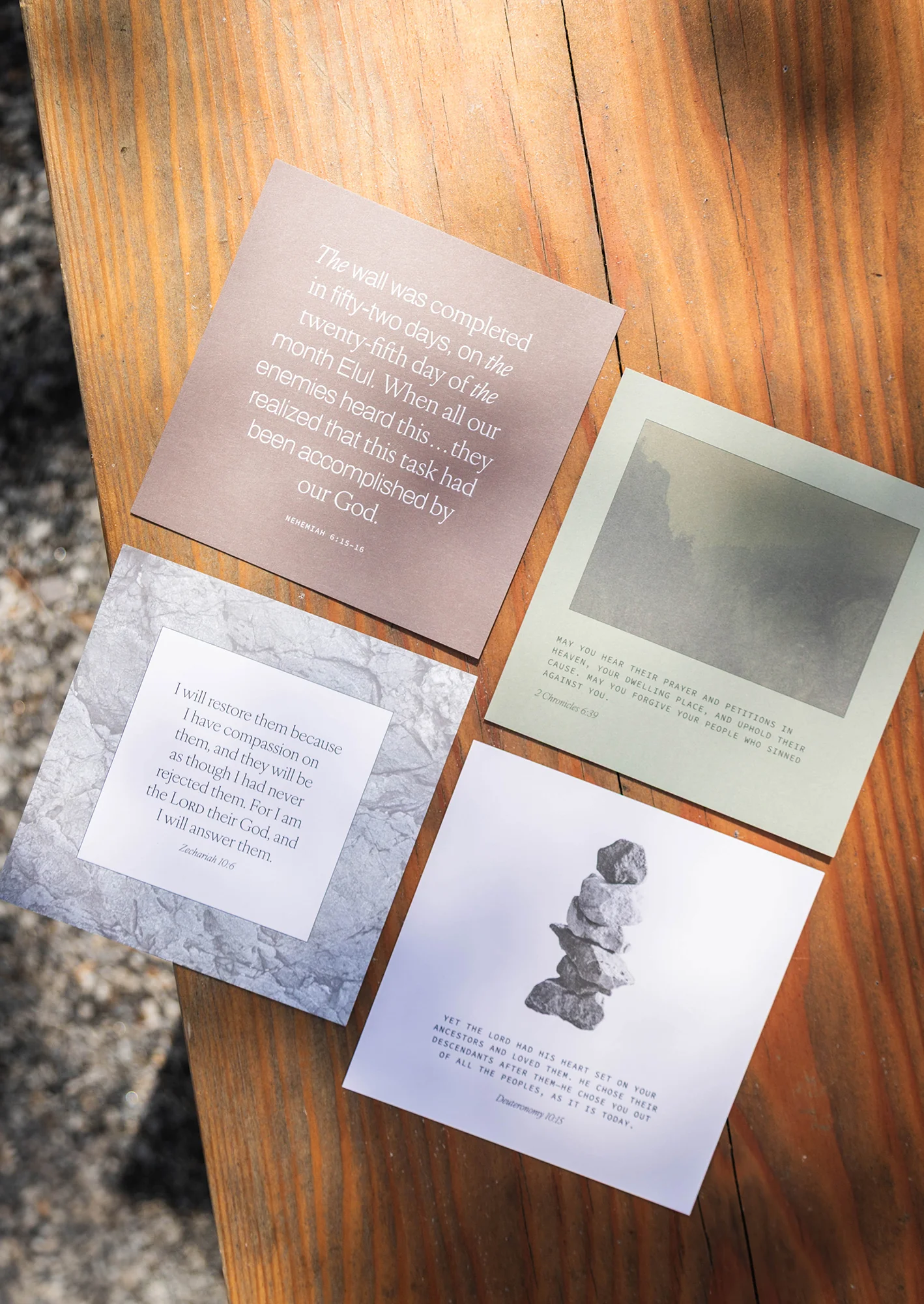 Nehemiah: Rebuild and Renew Scripture Card Set - Image 3