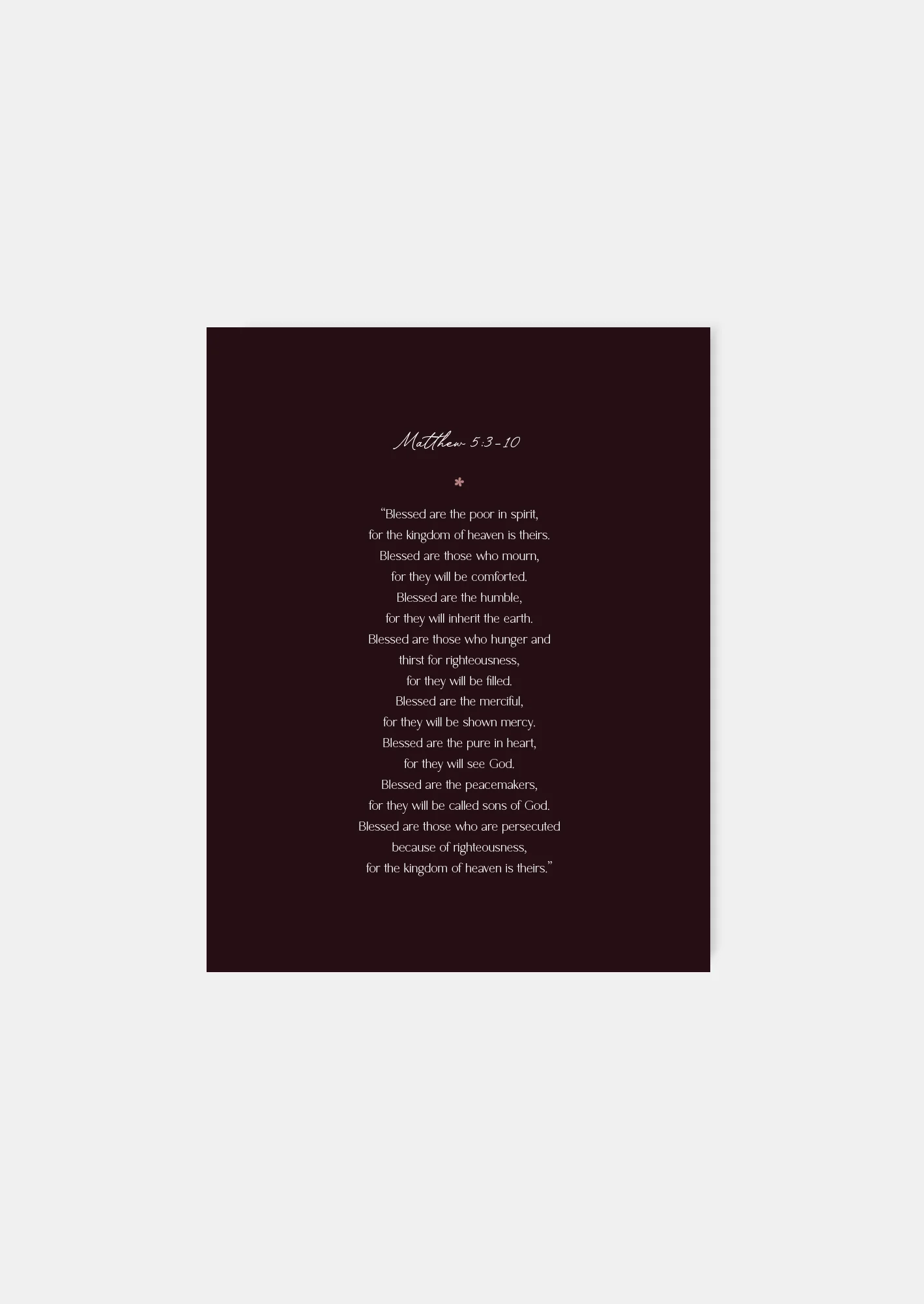 The Beatitudes Art Print (DIGITAL)