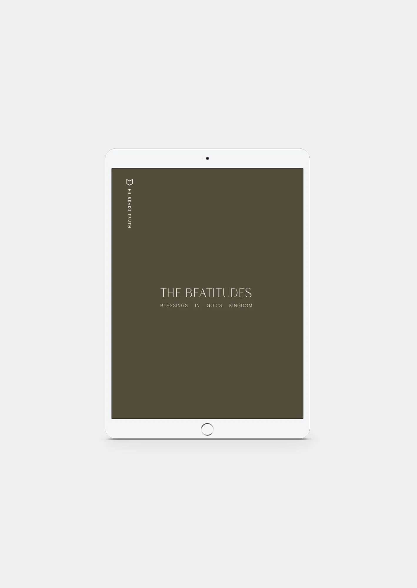 The Beatitudes Men's Reading Guide (DIGITAL)