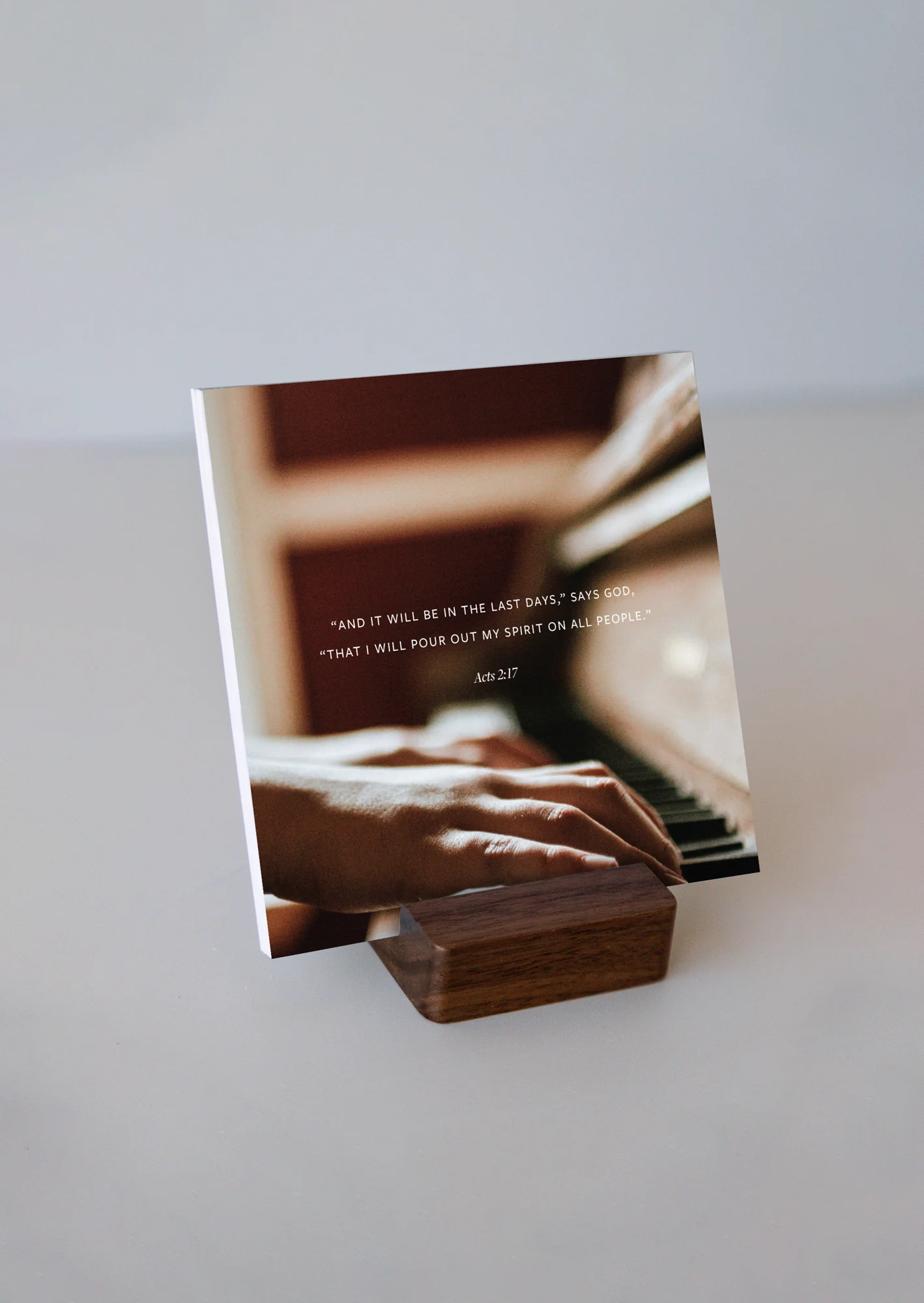 Wooden Card Stand - Image 2